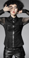 Рубашка SHIRT Punk Rave Y-450/BK - маленькая картинка