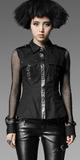 Рубашка SHIRT Punk Rave Y-450/BK - маленькая картинка
