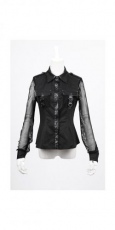 Рубашка SHIRT Punk Rave Y-450/BK - маленькая картинка