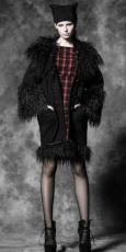 Пальто JACKET Punk Rave LY-042/BK - маленькая картинка