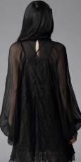 Блузка BLOUSE Punk Rave PY-017/BK - маленькая картинка