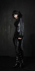 Плащ JACKET Punk Rave Y-384/BK - маленькая картинка