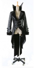 Плащ JACKET Punk Rave Y-384/BK - маленькая картинка