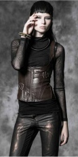 КОРСЕТНЫЙ ТОП WAISTCOAT Punk Rave Y-470/CO / Аниме / Косплей / Лолита / - маленькая картинка