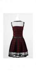 Платье DRESS Punk Rave Q-205/BK-RD / Аниме / Косплей / Лолита / - маленькая картинка