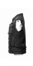 Жилет JACKET Punk Rave Y-507/BK - маленькая картинка