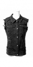 Жилет JACKET Punk Rave Y-507/BK - маленькая картинка