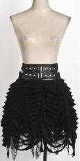 Юбка SKIRT Punk Rave Q-169/BK - маленькая картинка