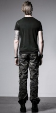 Брюки - шорты TROUSERS Punk Rave K-190/GR - маленькая картинка