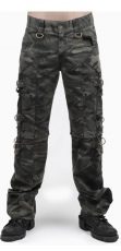 Брюки - шорты TROUSERS Punk Rave K-190/GR - маленькая картинка