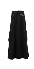 Юбка SKIRT Punk Rave Q-224/BK - маленькая картинка