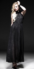 Платье DRESS Punk Rave Q-235/BK - маленькая картинка