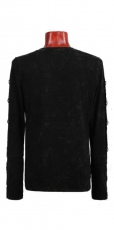 Лонгслив Longsleeve Punk Rave T-359/BK-WH - маленькая картинка