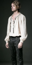 Рубашка BLOUSE Punk Rave Y-531/OW - маленькая картинка