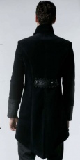 Пальто Coat Punk Rave Y-546/BK - маленькая картинка