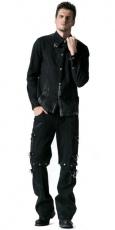 Рубашка SHIRT Punk Rave Y-545/BK - маленькая картинка