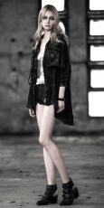 Кофта BLOUSE Punk Rave Y-519/BK - маленькая картинка