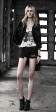 Кофта BLOUSE Punk Rave Y-519/BK - маленькая картинка