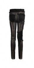 Брюки TROUSERS Punk Rave K-218/BR - маленькая картинка