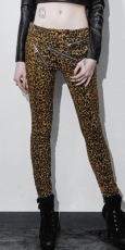  TROUSERS Punk Rave K-220/BK-YE -  