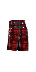 Юбка SKIRT Punk Rave Q-264/BK-RD - маленькая картинка