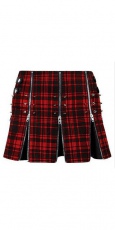 Юбка SKIRT Punk Rave Q-264/BK-RD - маленькая картинка
