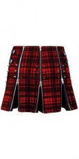Юбка SKIRT Punk Rave Q-264/BK-RD - маленькая картинка