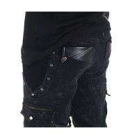 Брюки TROUSERS Punk Rave K-139/BK - маленькая картинка