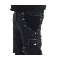 Брюки TROUSERS Punk Rave K-139/BK - маленькая картинка
