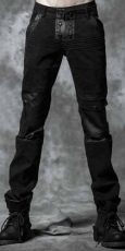 Брюки TROUSERS Punk Rave K-178/BK - маленькая картинка
