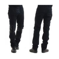 Брюки TROUSERS Punk Rave K-178/BK - маленькая картинка