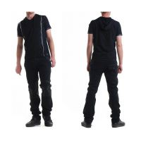 Брюки TROUSERS Punk Rave K-178/BK - маленькая картинка
