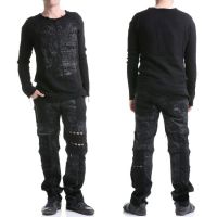 Брюки TROUSERS Punk Rave K-191/BK - маленькая картинка