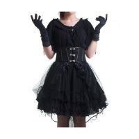 Платье DRESS Punk Rave LQ-066/BK - маленькая картинка