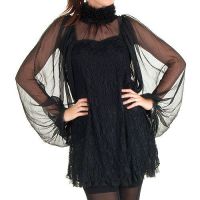 Блузка BLOUSE Punk Rave PY-017/BK - маленькая картинка