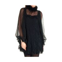 Блузка BLOUSE Punk Rave PY-017/BK - маленькая картинка