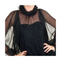 Блузка BLOUSE Punk Rave PY-017/BK - маленькая картинка