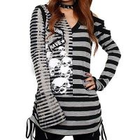 Топик T-SHIRT Punk Rave T-202/GY - маленькая картинка