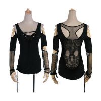 Лонгслив T-SHIRT Punk Rave T-289/BK - маленькая картинка