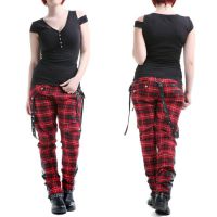 Блузка TOP Punk Rave T-345/BK - маленькая картинка