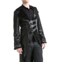 Плащ JACKET Punk Rave Y-384/BK - маленькая картинка