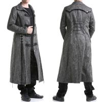 Плащ Coat Punk Rave Y-548/GY - маленькая картинка