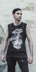 Майка TOP Punk Rave T-309/BK - маленькая картинка