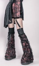 Шорты и гетры TROUSERS Punk Rave K-077/BK - маленькая картинка