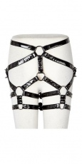 Перевязь belts Punk Rave S-175/BK - маленькая картинка