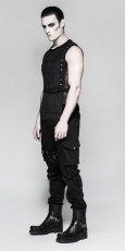 Брюки trousers Punk Rave K-282/BK - маленькая картинка