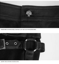 Брюки Trousers Punk Rave K-206/BK - маленькая картинка
