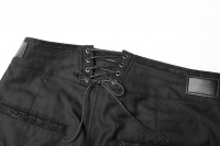 Брюки Daily Wear Gothic Trousers Punk Rave OK-362XCM/BK - маленькая картинка