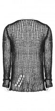 Свитер Broken Pullover Sweater Punk Rave OPM-004TMM/BK - маленькая картинка