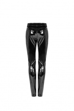 Брюки PUNK Patent Leather Pants Punk Rave WK-378XCF/BK-BRI - маленькая картинка